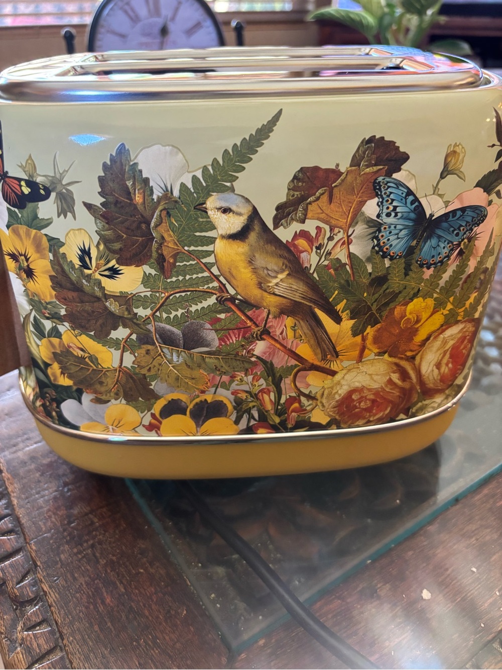 Hazel Quinn X Eduardo Recife 2-Slice Retro Toaster 6 Browning Levels Floral - Picture 15 of 16